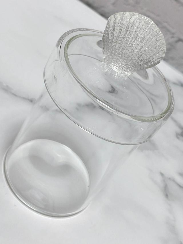 【ナチュラルキッチン】ガラス蓋付きケースシェル／税込330円