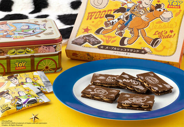 トイ・ストーリー/メープルショコラサンド 8枚入 1,188円｜Disney SWEETS COLLECTION by 東京ばな奈