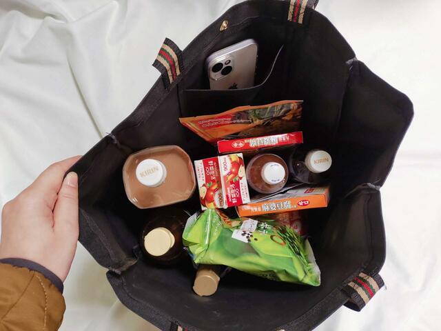 たくさん入るので、エコバッグにも