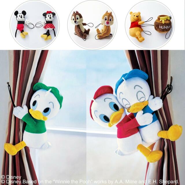 ぬいぐるみカーテンタッセル｜￥ 3,190～ 4,790 （税込）