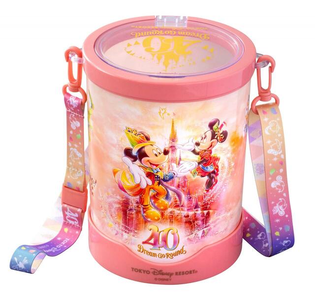 ポップコーン、バケット付き 3,400円｜東京ディズニーリゾート40周年“ドリームゴーラウンド”スペシャルメニュー