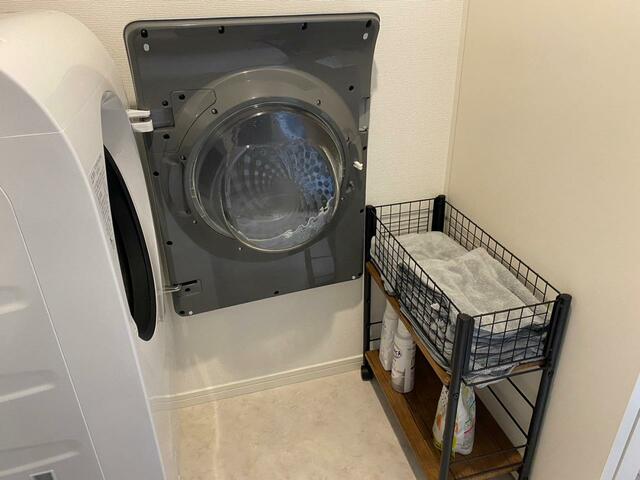 【山善YAMAZEN) 収納ラック】タオルや洗剤の収納にも