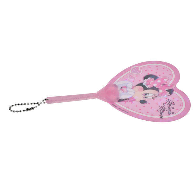 ミニー シークレットうちわ ミニ ホログラム チェーン付き MINNIE DAY 2026 500円