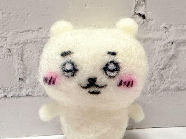 なんだかシュッとしたちいかわです。お口が大きかったのかな?