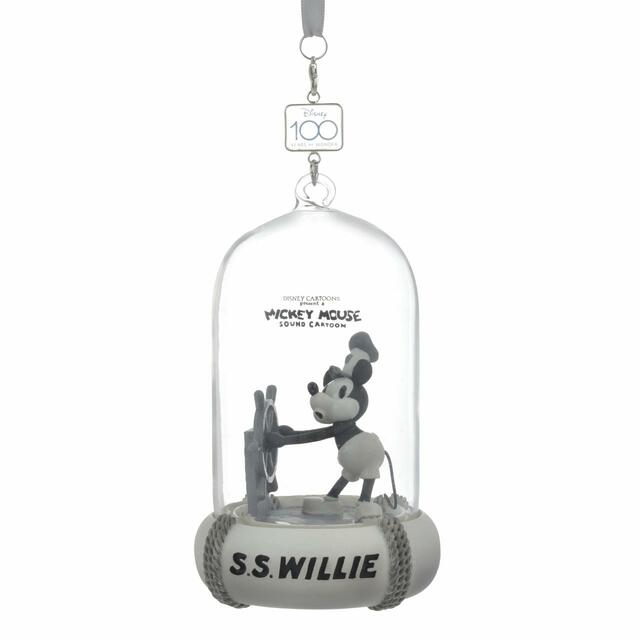 ミッキー オーナメント ライトアップ&ミュージック 蒸気船ウィリー Disney100 The Eras Collection Studio 4,950円