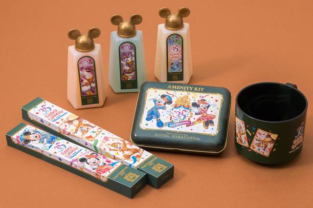 東京ディズニーシー・ホテルミラコスタ ルームアメニティー ｜東京ディズニーリゾート 35周年“Happiest Celebration!”