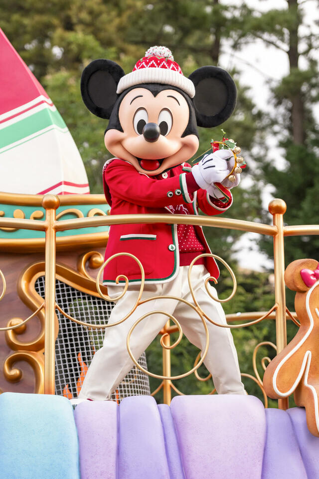 2024年11月14日 「ディズニー・クリスマス」プレスプレビュー/東京ディズニーランド/ディズニー・クリスマス・ストーリーズ“フォンド・フェアウェル”の模様