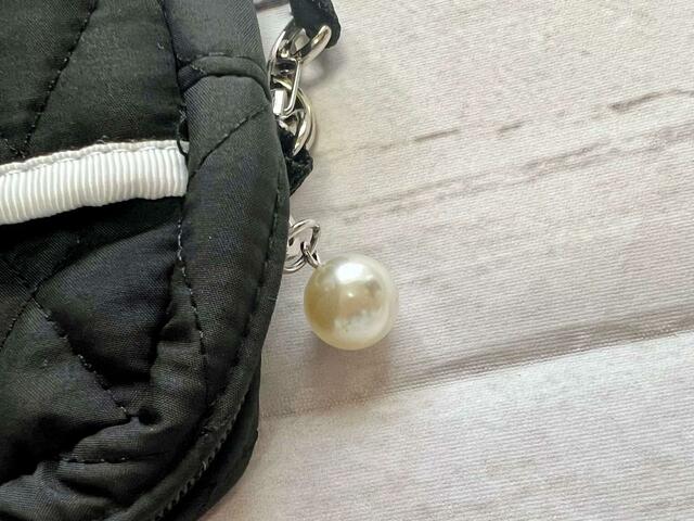 【otonaMUSE(オトナミューズ)6月号】ファスナーにはパールチャームが♡大人可愛いポイントですね♪