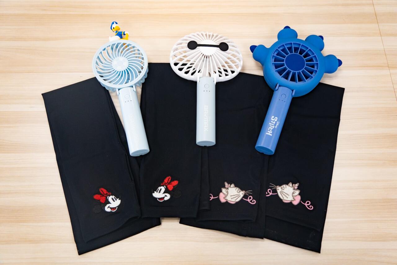 ディズニーストア　扇風機　ハンディファン ディズニー猛暑対策グッズ」がデザインも機能も優秀！ハンディファン
