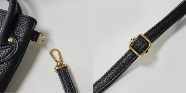 ショルダーストラップは取り外し可能＆アジャスター付き