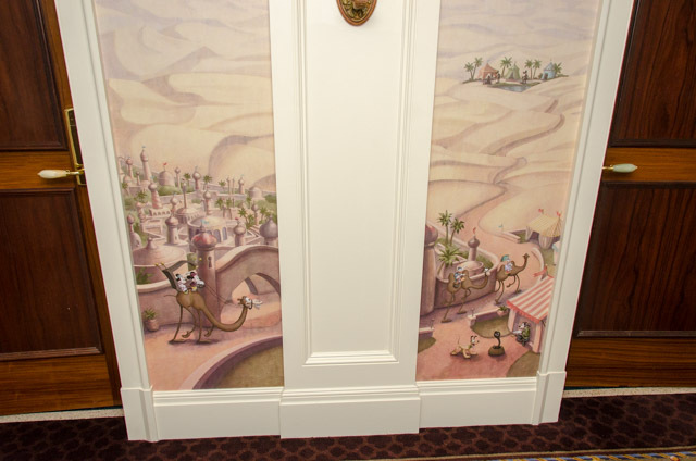 新デザインの廊下／東京ディズニーシー・ホテルミラコスタ