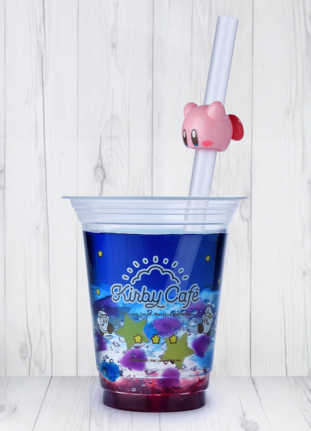 「メタナイト・ディライト」＜マスコット付き994円（税込）＞【『Kirby Café』から新作のテイクアウトドリンク全4種が登場】