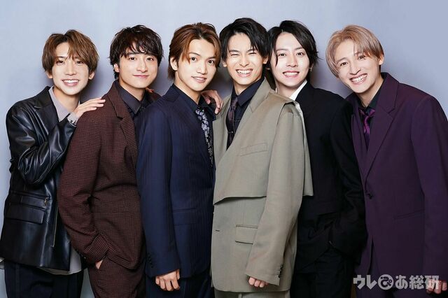 左から)鈴木大河(IMPACTors/ジャニーズ Jr.)、小関裕太、三浦宏規、高野 洸、牧島 輝、神里優希