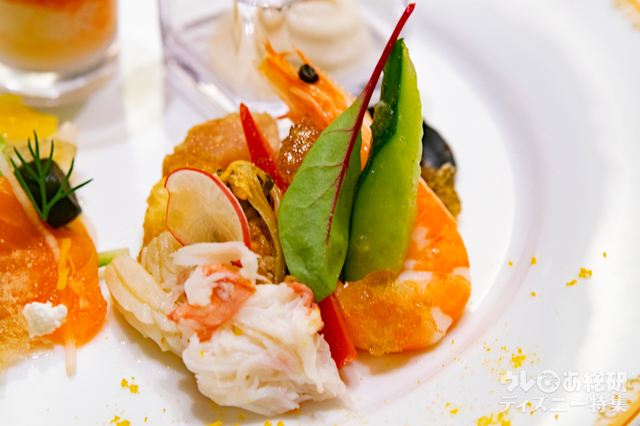 魚介の冷製 ロブスタージュレ添え