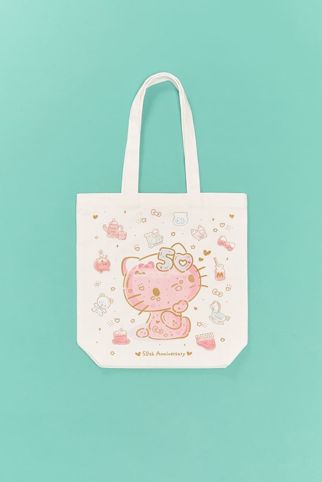 【ハローキティ×FOREVER 21】「【ハローキティ50周年】トートバック」¥2,590