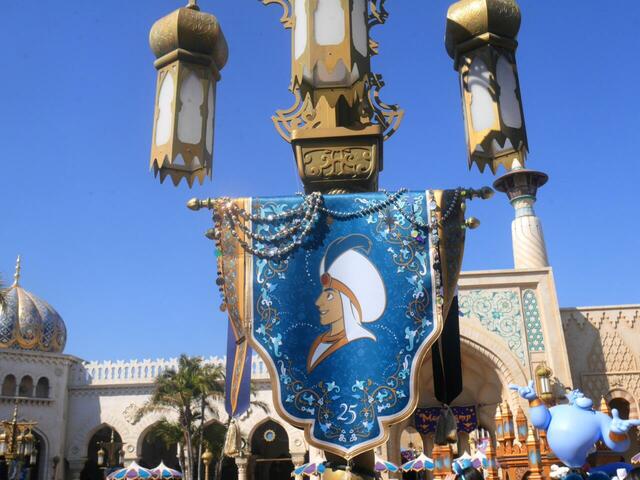 「東京ディズニーシー　25周年“スパークリング・ジュビリー”」デコレーション