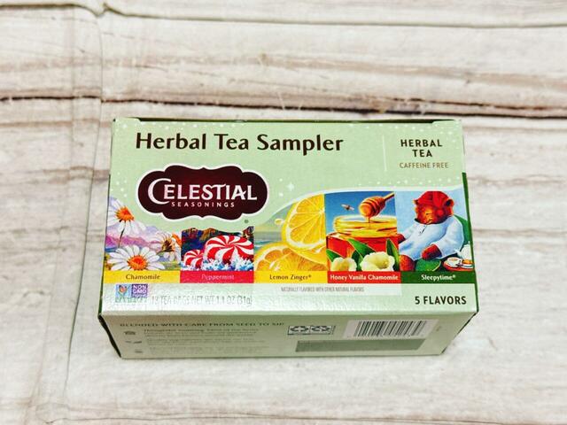 【カルディ 食品福袋／セレッシャル ハーブ5種類セット】5種類のハーブティーが入ったアソートボックス。ノンカフェインです