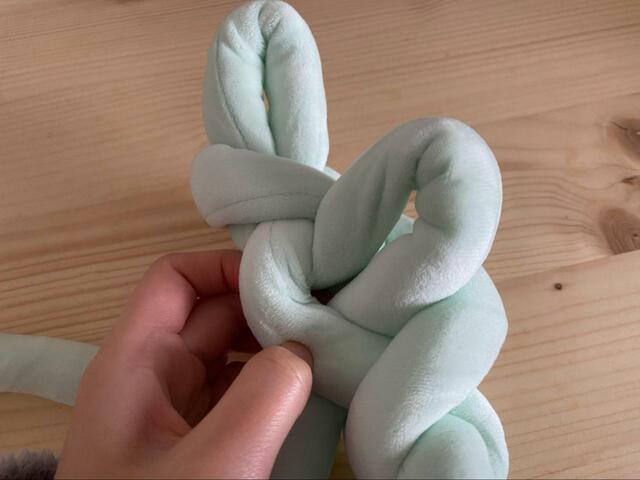 【マンドゥバッグ】土台の大きさが決まったらさらに編みます