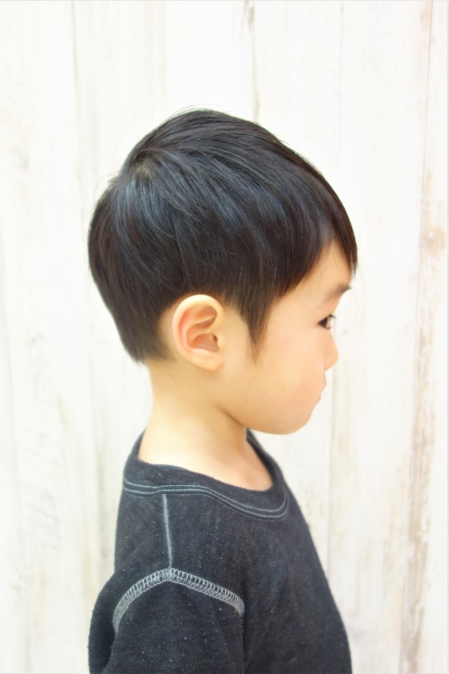 「ナチュラルショート」サイド ©KID'S HAIR DESIGN CHOKKIN'S