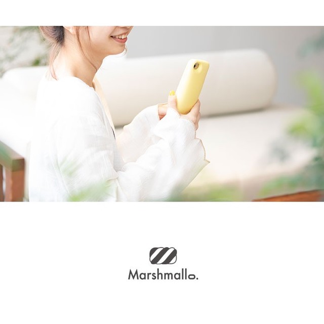 iPhone 8/7/6s/6専用 Marshmallo.(マシュマロ)ソフトケース