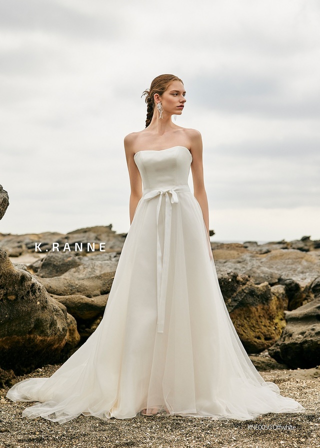 クラウディア|「K.RANNE-クランネ-」新作ウェディングドレス|KNE0050_Offwhite
