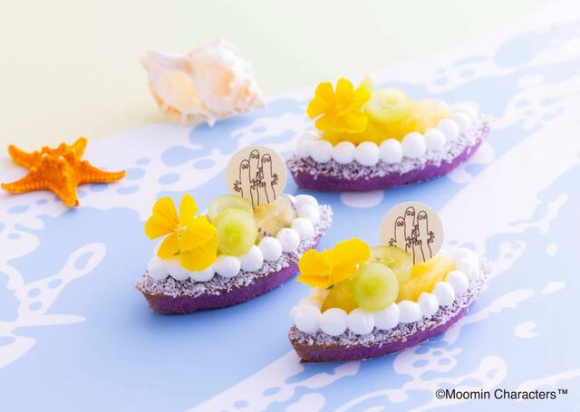 「ニョロニョロ舟にのる」＜期間：2026年6月4日～8月30日＞【“ヒルトン大阪×ムーミン”のコラボスイーツがカムバック！「リトルミイのサマーアフタヌーンティー」も同時開催！】