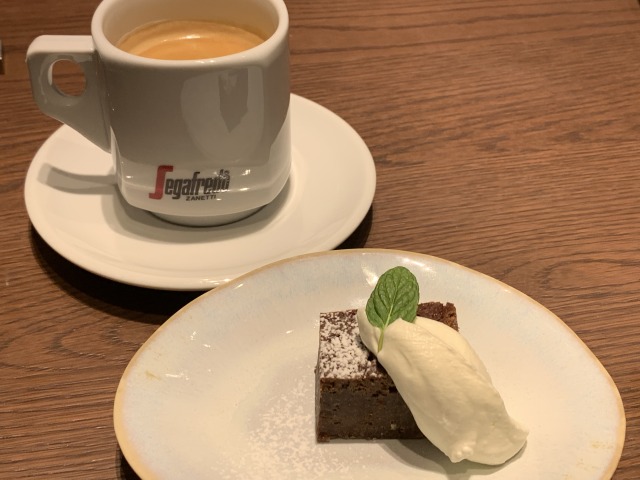 デザートとカフェ