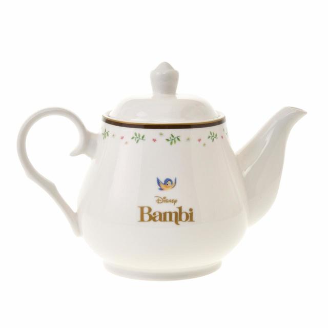 バンビ、とんすけ、フラワー ティーポット Bambi 80years 3,520円