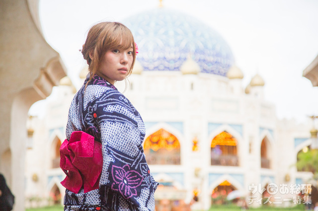 ゆかたx異国の雰囲気を入れて撮るのも面白い!