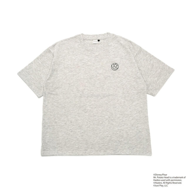 トイ・ストーリー 飛び刺しゅう半袖Tシャツ カラー:アイボリー【イオン限定「トイ・ストーリー」デザインTシャツ】