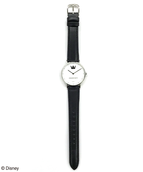 ディズニー×スクエニ「キングダムハーツ」シンプルデザインの腕時計が