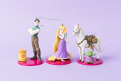 塔の上のラプンツェル シリーズ【種類】ラプンツェル、フリン・ライダー、マキシマス＆パスカル（全3種/台座付）