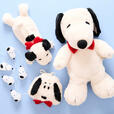 【PLAZA「Welcome to the NIGHT CARNIVAL with SNOOPY」】スヌーピーモチーフのアイテムガーランドライト(3,850円)、ペンポーチ(2,530円)、巾着(1,980円)、ぬいぐるみゆたんぽ(7,480円)