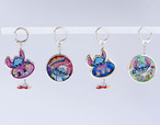 キーチェーンセット／TDL・TDS共通「スティッチ・エンカウンター」グッズ ※7月8日(水)発売 