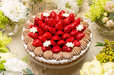 【キル フェ ボン「クリスマスケーキ2024」】「イチゴとチョコレートクリームのタルト」Whole 17cm（3～4名用）¥6,264、Whole 21cm（7～8名用）¥8,208　※写真は21cmサイズです