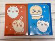 『ちいかわ』×100円ショップ新作グッズ第8弾「ちいかわ A5見開きファイル 6」各110円（税込）