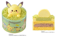 ＜ポケピース＞ピカチュウのチョコバナナケーキ 価格：720円（税込777円）