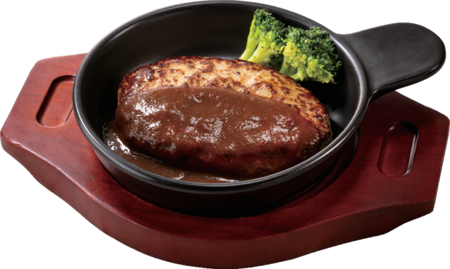 「FITデミハンバーグ」＜期間：2025年2月20日～＞【【ガスト】30品から3つのメニューが選べる！平日限定“神コスパメニュー”登場！新作パスタも見逃せない！】