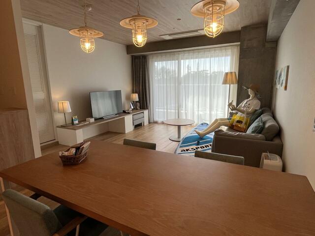 【星野リゾート BEB5沖縄瀬良垣】リビングルーム