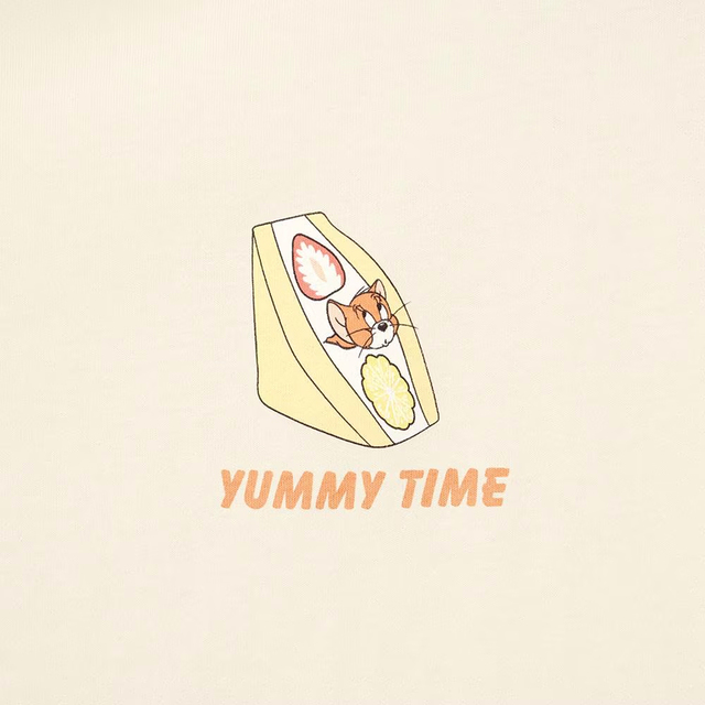 ラウンジセット(半袖&ショートパンツ) ¥2,990｜GU「トムとジェリー」コレクション