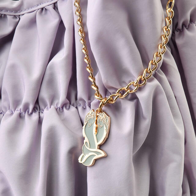 アースラ、フロットサム＆ジェットサム トートバッグ バッグチャーム付き DISNEY VILLAINS 4,500円