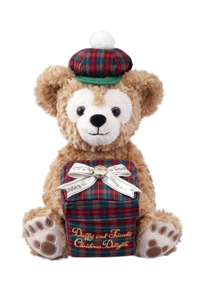 ぼくの中にプレゼントを入れてね|ぬいぐるみ ¥4,800(プレゼントボックスを持ったダッフィーのぬいぐるみ)|東京ディズニーシー 2018年「ディズニー・クリスマス」
