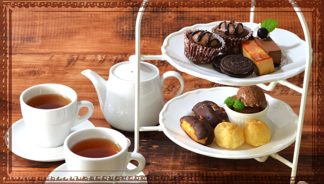 【スザクのおすすめデザート】 チョコレートアフタヌーンティー