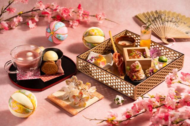 「花宵（はなよい）春のアフタヌーンティー」＜期間：2026年3月1日〜4月15日＞【ビュッフェ、アフタヌーンティー、コース料理で“春の食体験”！ダブルツリーbyヒルトン京都駅で「春の味覚フェア」を開催！】