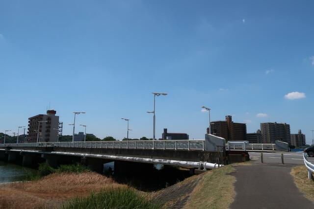 土浦市水郷橋付近