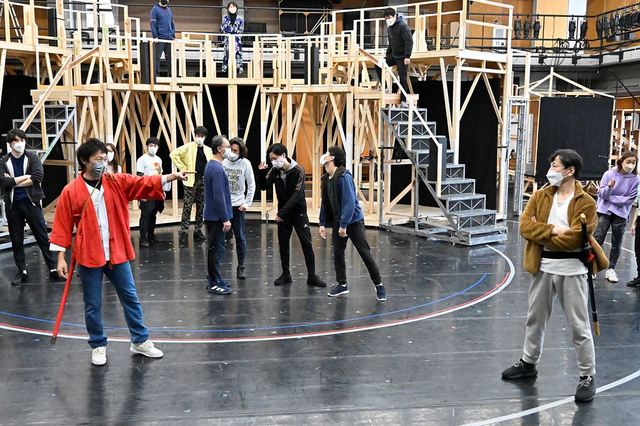 劇団四季オリジナルミュージカル『バケモノの子』稽古風景