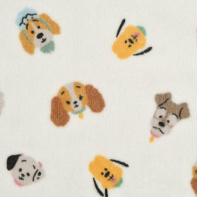 ディズニーキャラクター ミニタオル I LOVE DISNEY DOGS 700円