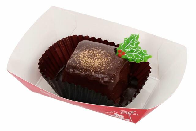 チョコレートケーキ、スーベニアプレート付き1,450円|東京ディズニーリゾート「ディズニー・クリスマス」フードスーベニア