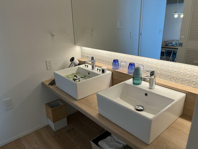 【星野リゾート BEB5沖縄瀬良垣】洗面所