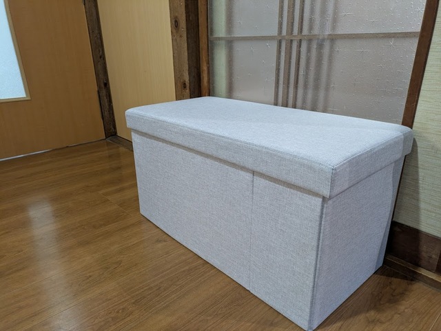 【アイリスオーヤマ　3WAY 引き出し収納ボックス】スツールとしても使えますが、破損する恐れがあるため「収納ボックスとして使用するときは座らないように」とのことです